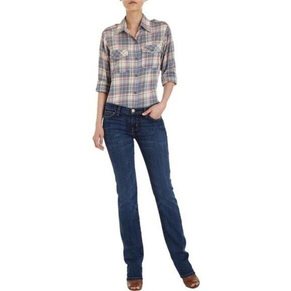 Current/Elliott Denim - Current/Elliot Straight Leg Rambler‎ Jeans 27 Small